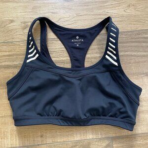 Athleta Sports Bra Womens Medium Navy Blue